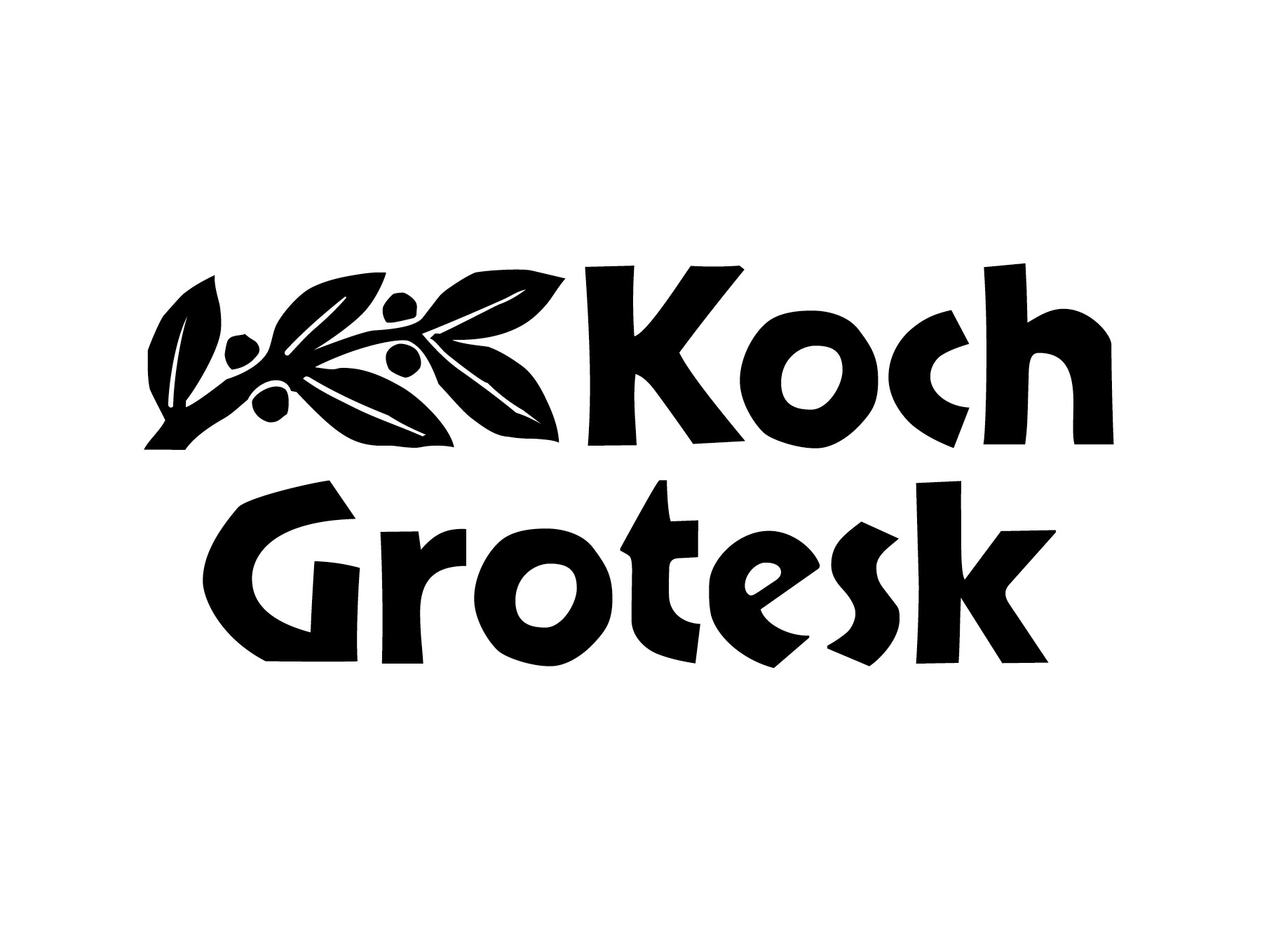 Font Koch Grotesk