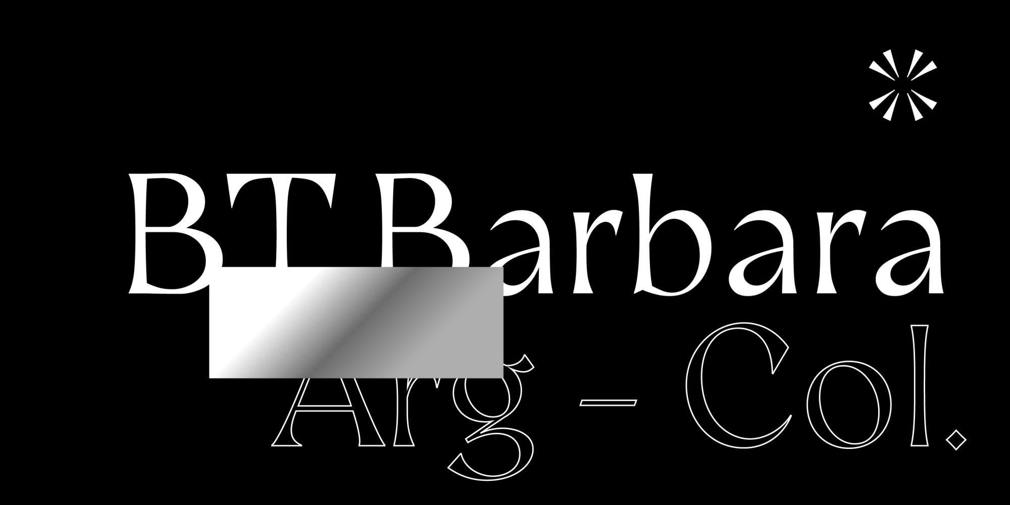 Font BT Barbara