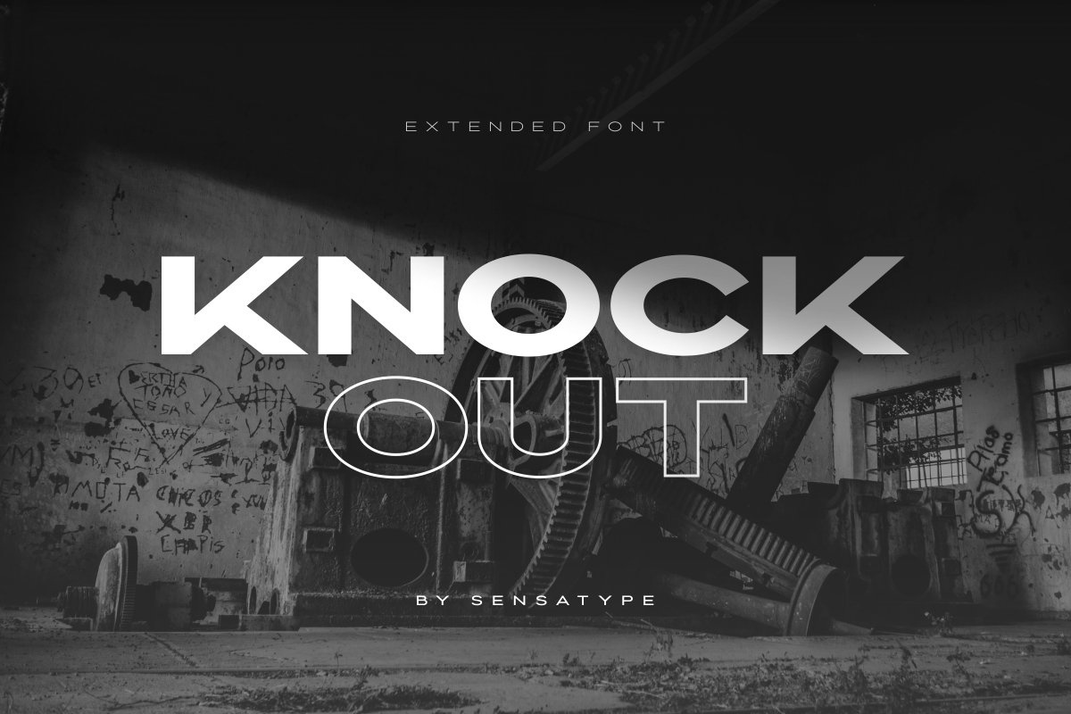 Font Knockout Extended