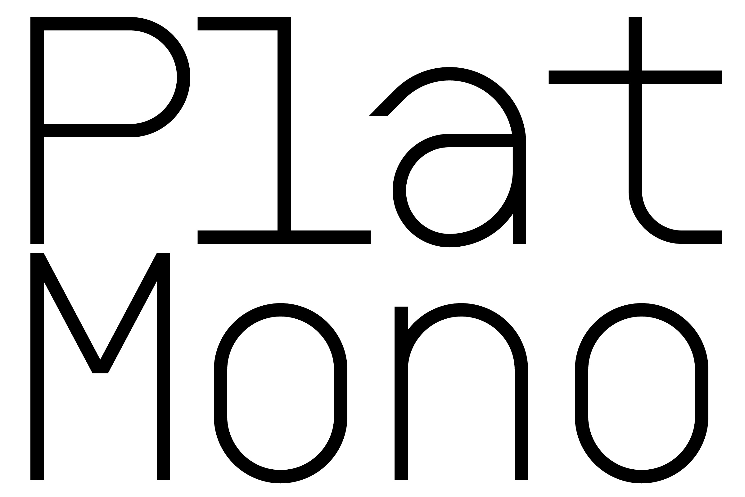 Font Plat Mono