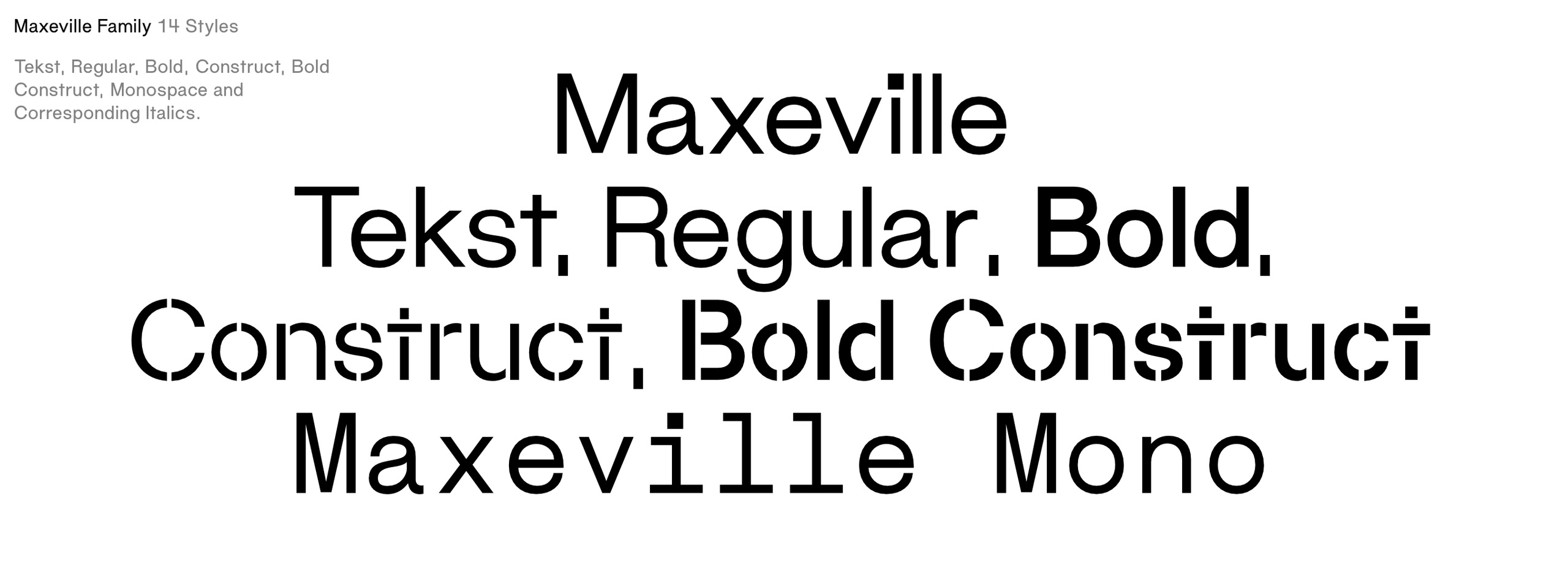 Font Maxeville