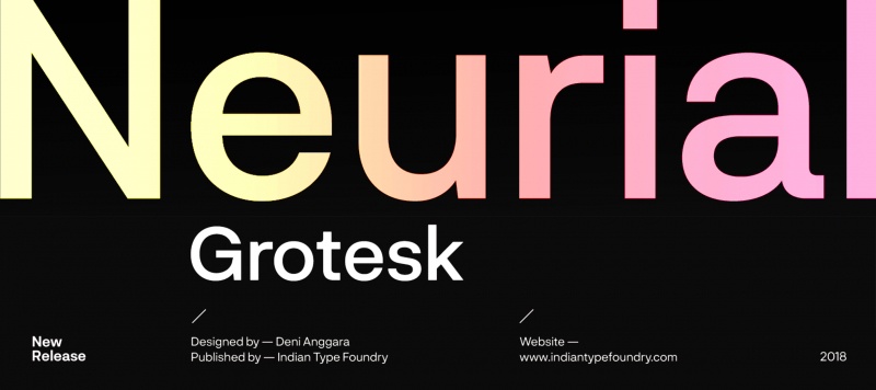 Font Neurial Grotesk