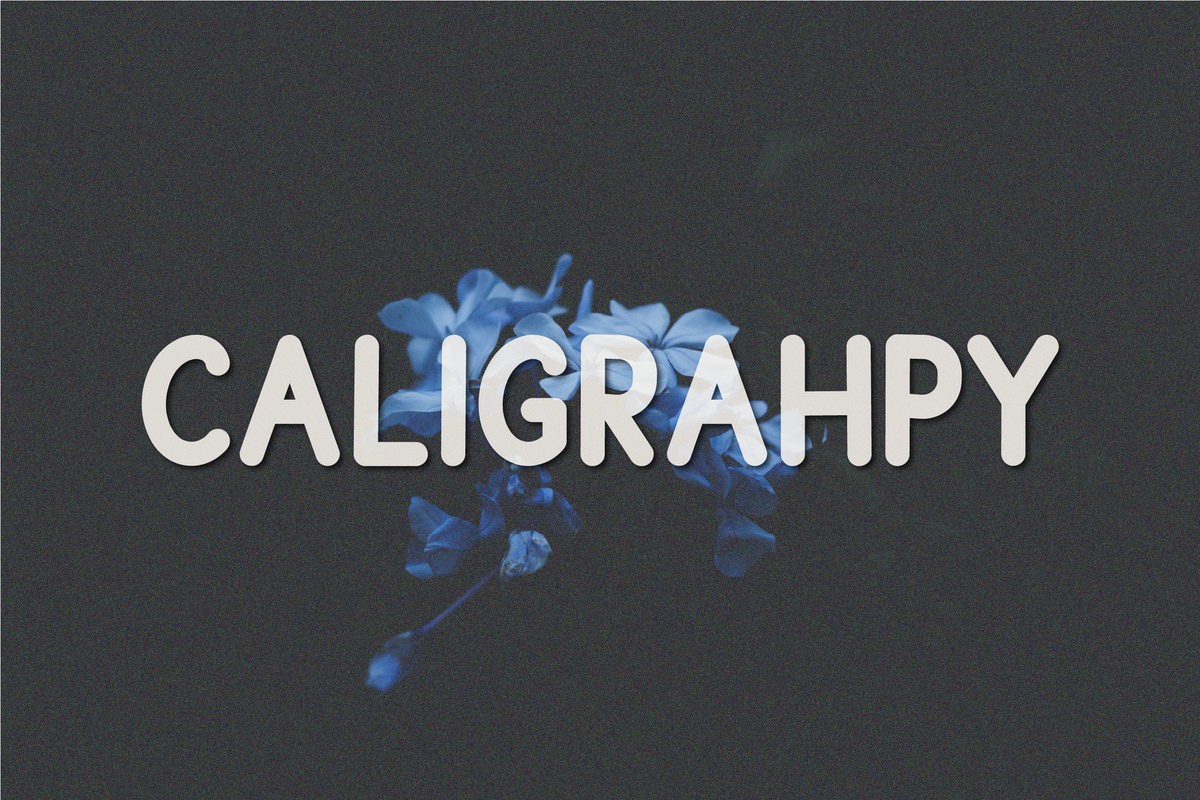 Font Caligrahpy