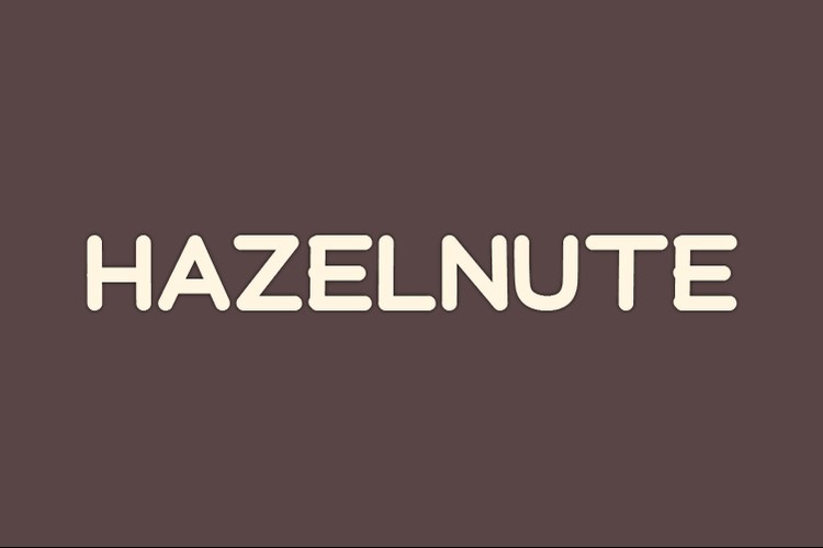 Font Hazelnute