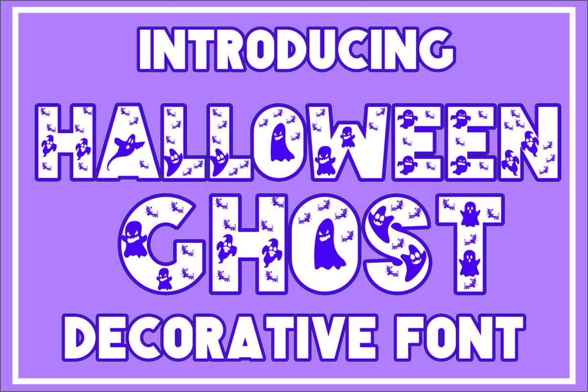 Font Halloween Ghost