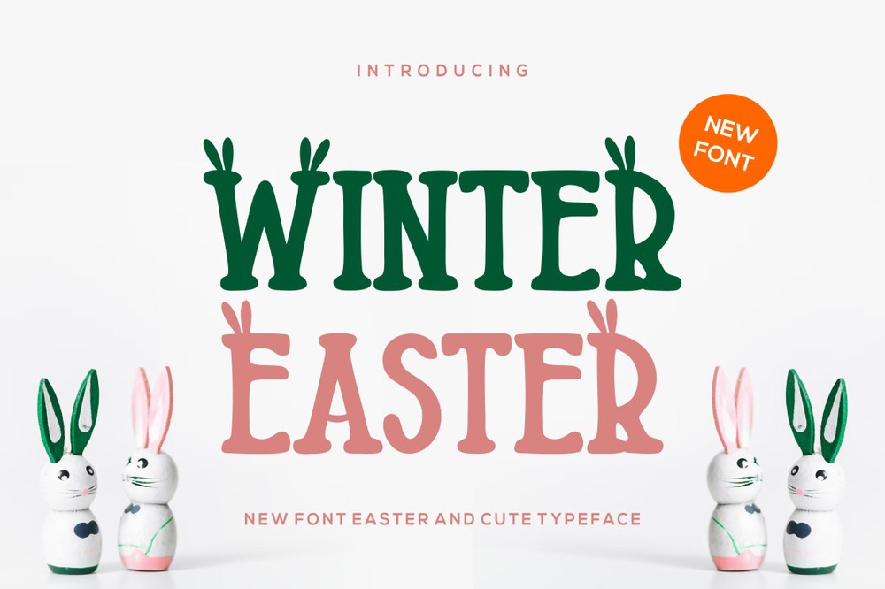 Font Winter Easter