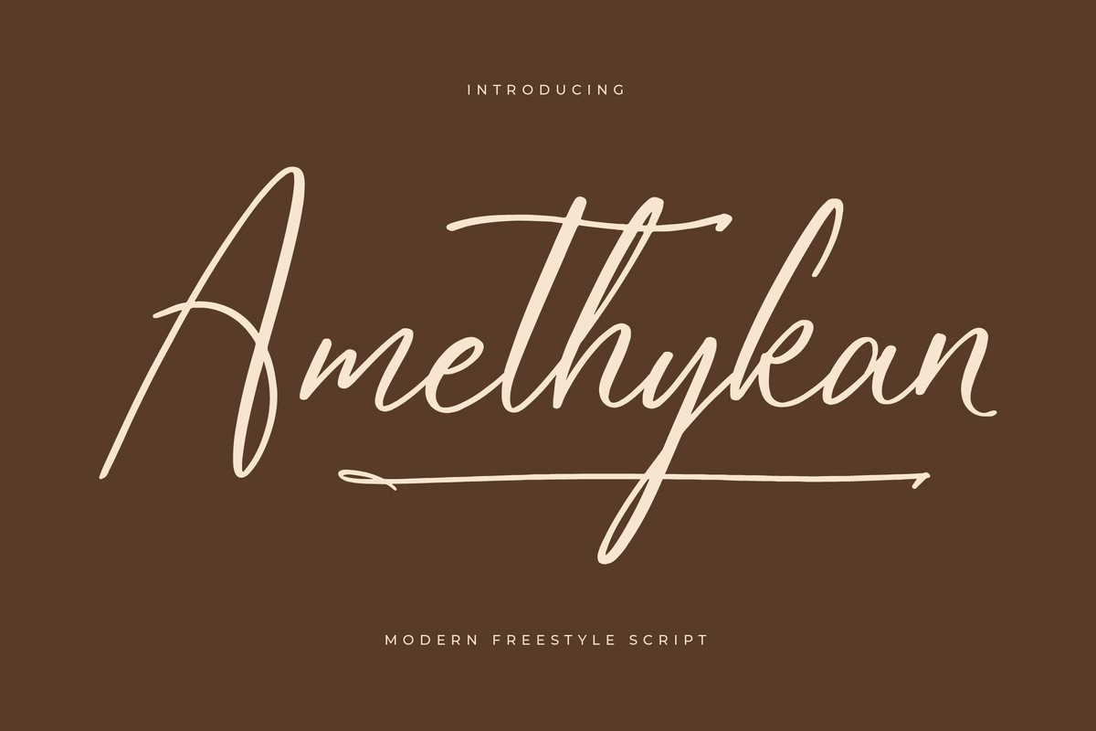 Font Amethykan