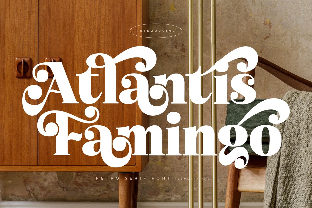 Font Atlantis Famingo