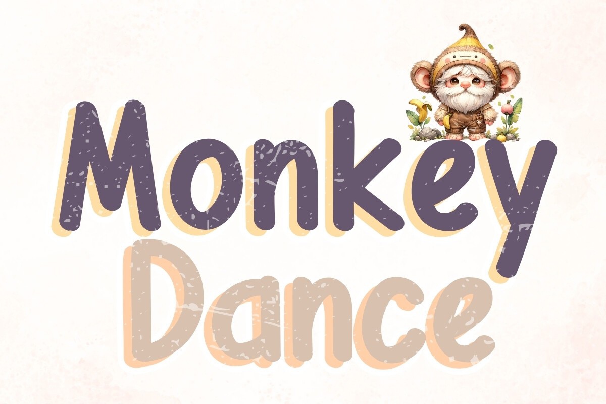 Font Monkey Dance