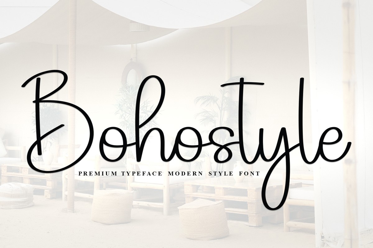 Font Bohostyle