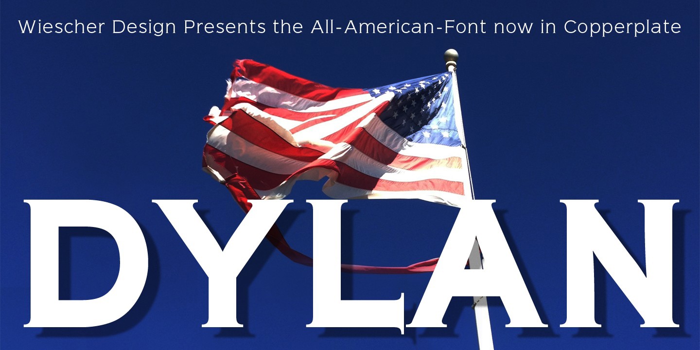 Font Dylan Copperplate