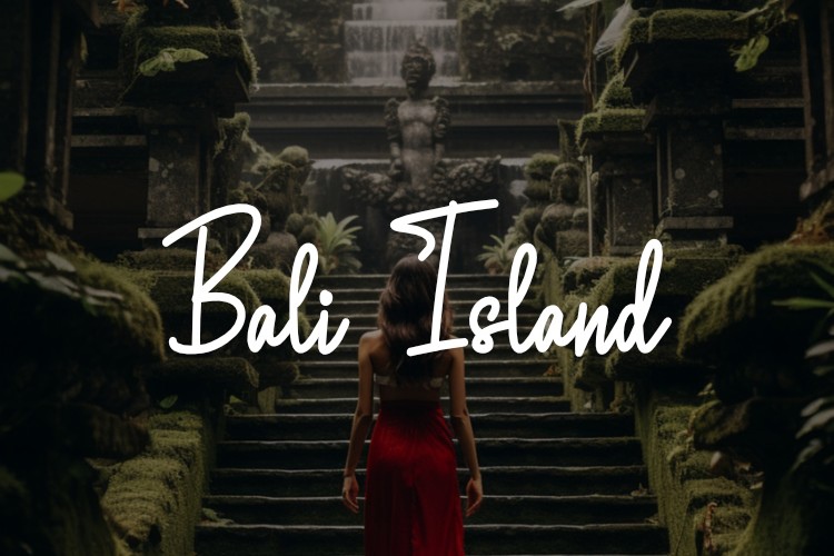 Font Bali Island