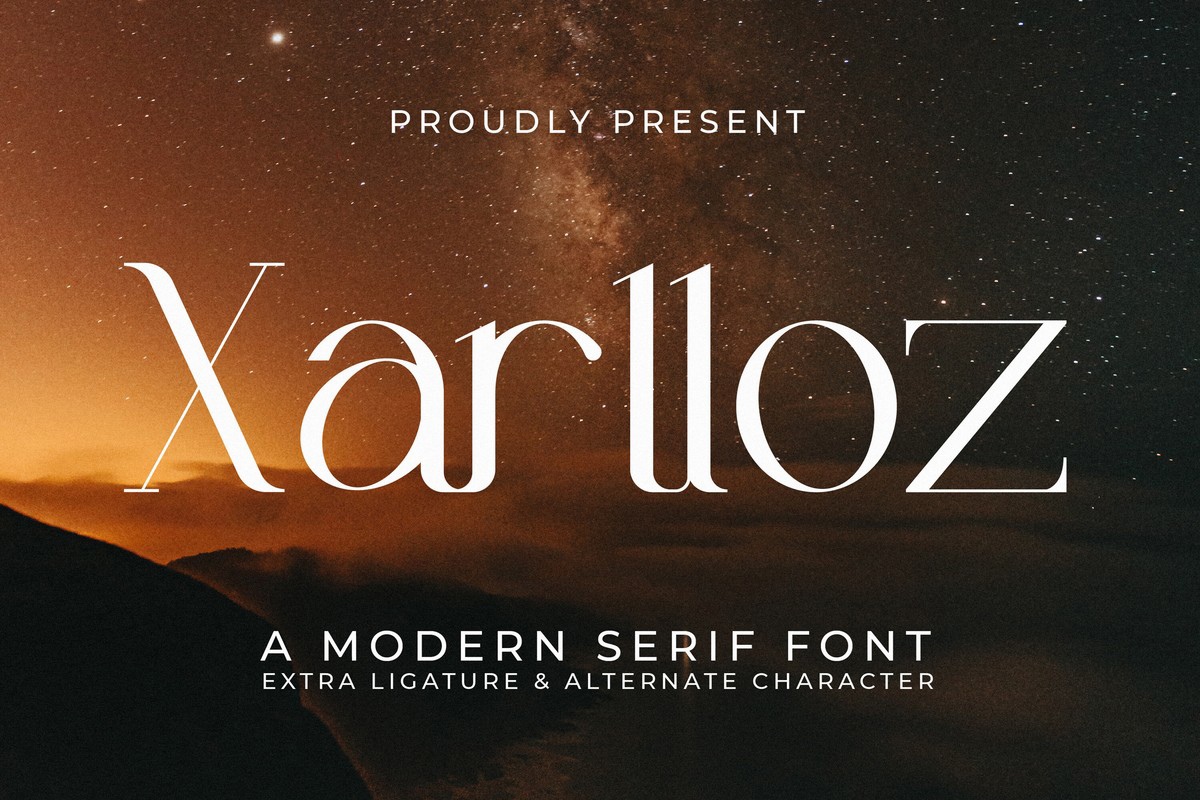 Font Xarlloz