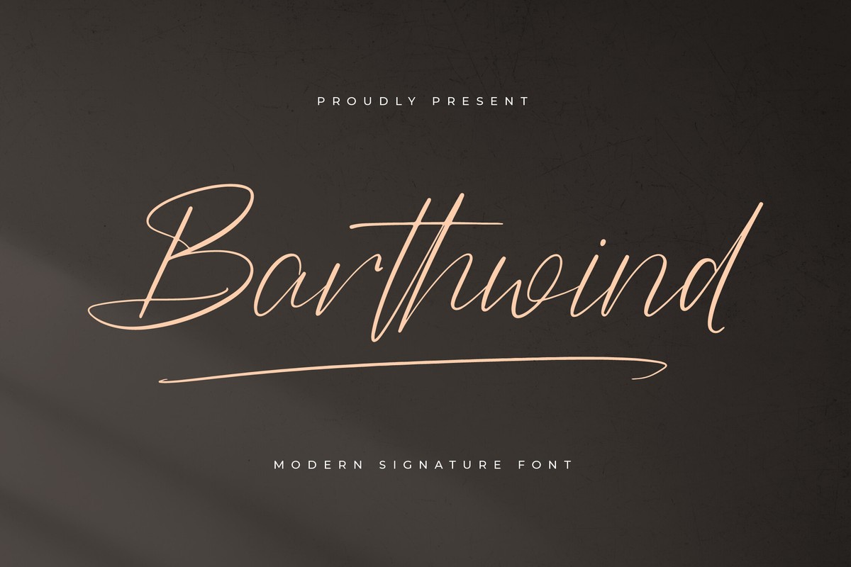 Font Barthwind