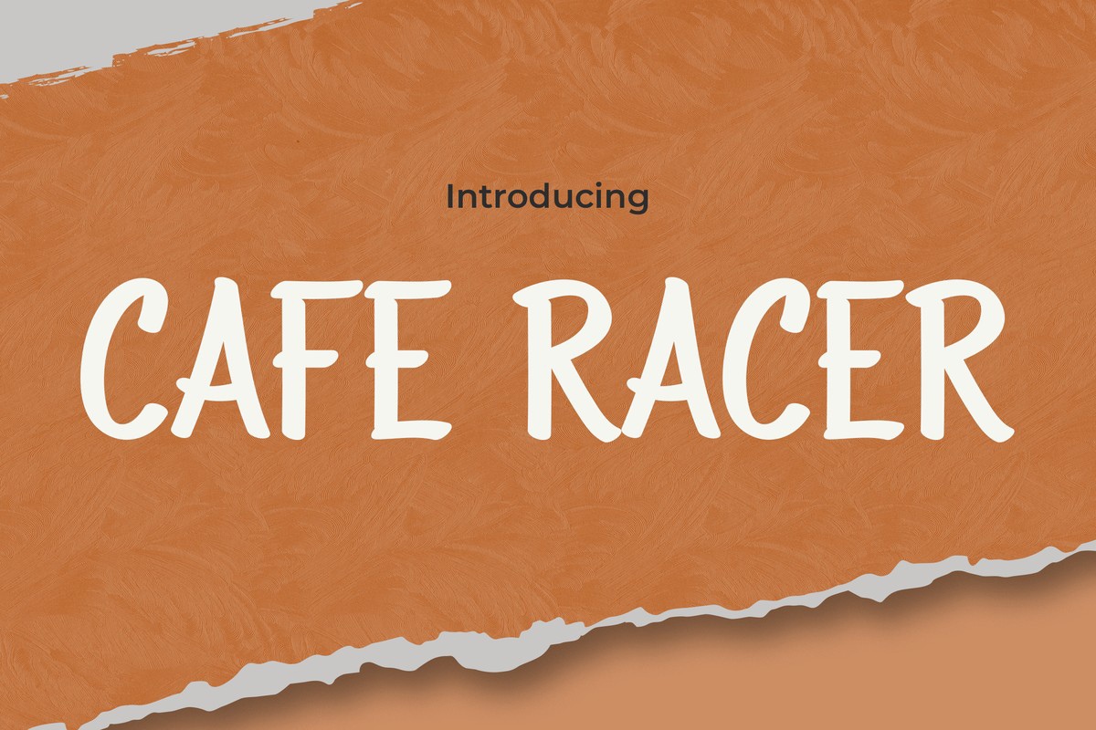 Font Cafe Racer