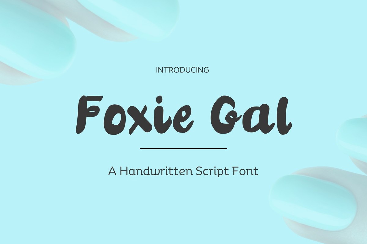 Font Foxie Gal