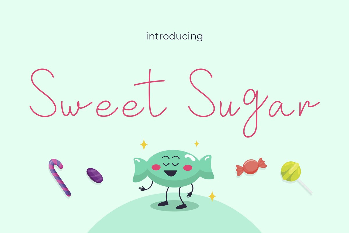 Font Sweet Sugar