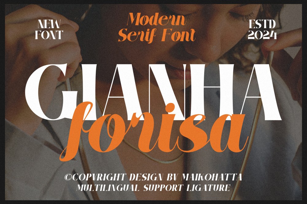 Font Gianha Forisa