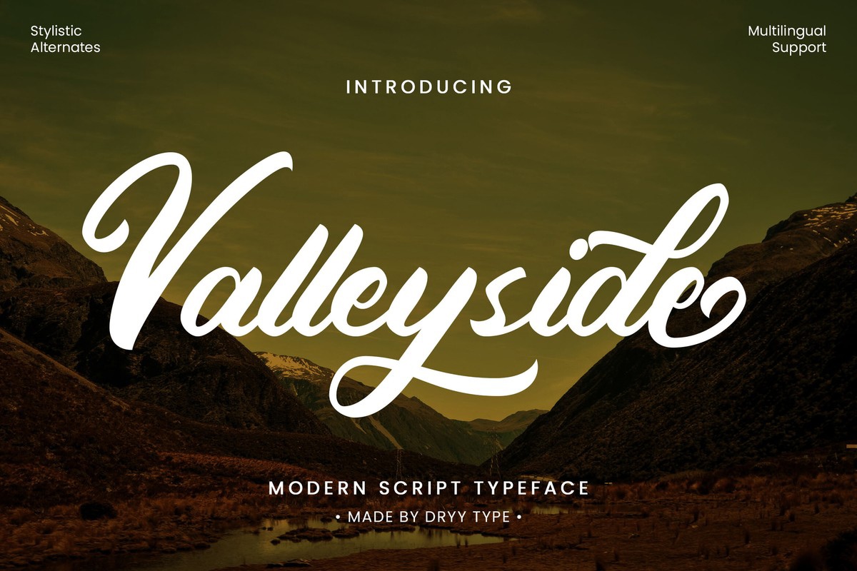 Font Valleyside