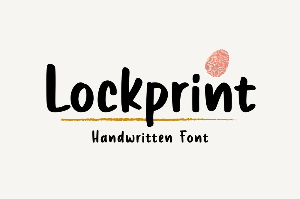 Font Lockprint