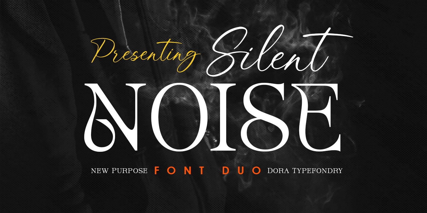 Font Silent Noise