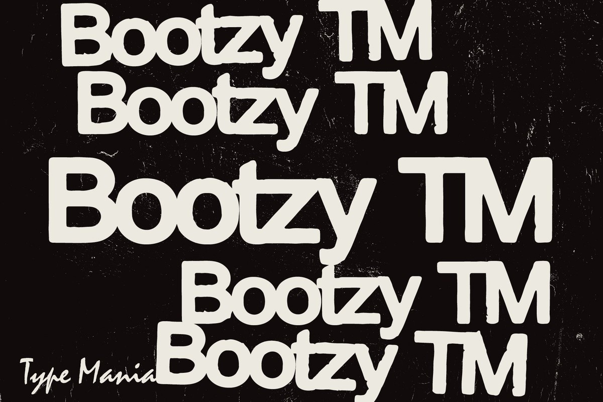 Font Bootzy TM