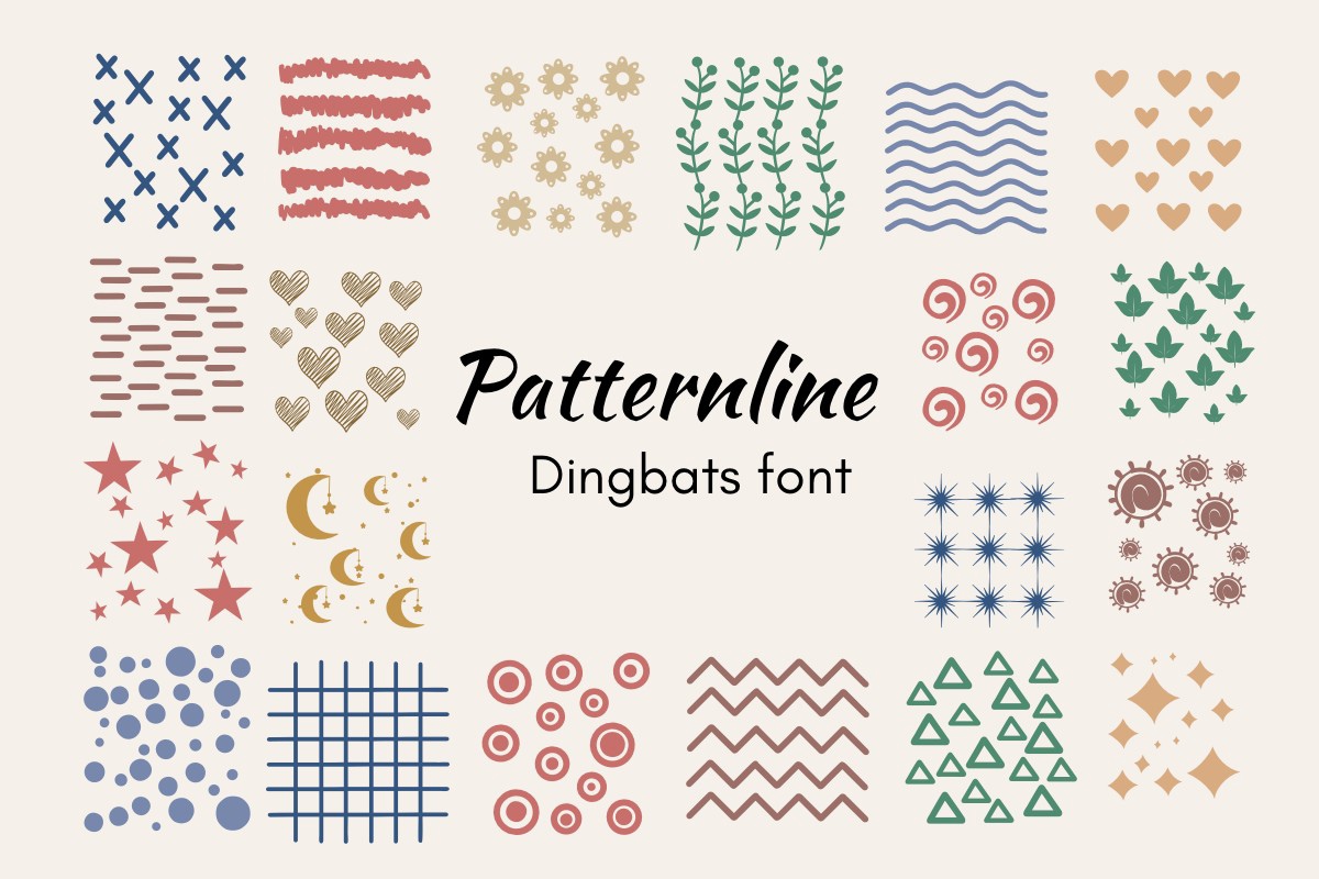 Font Patternline