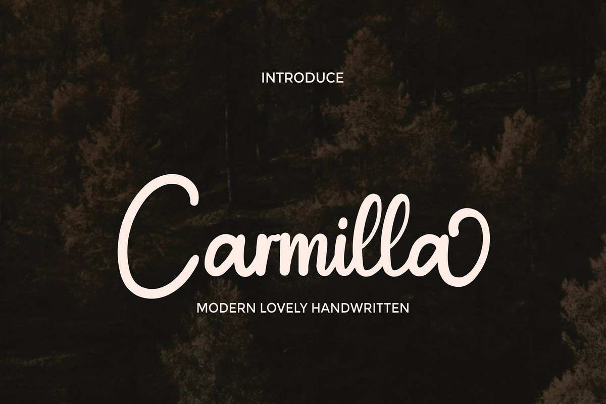 Font Carmilla