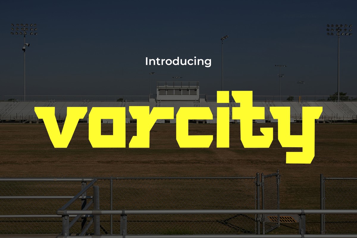 Font Varcity