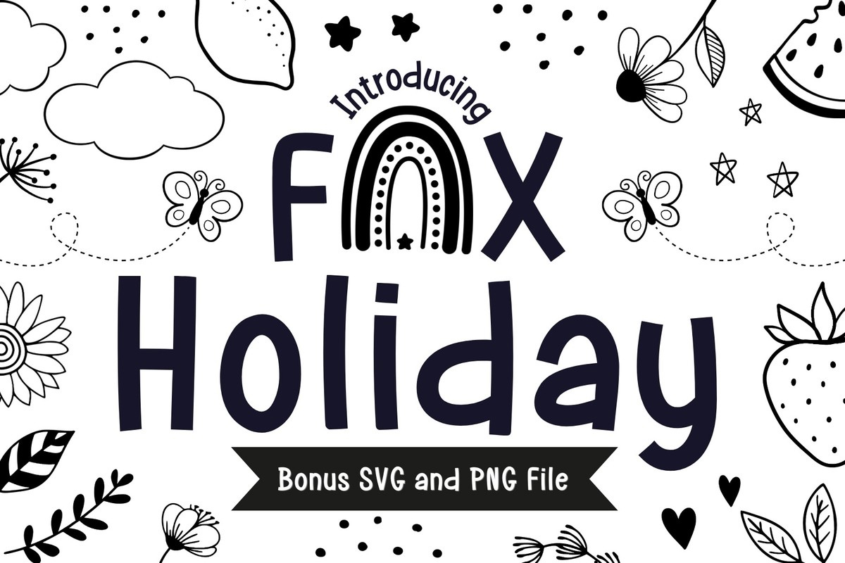 Font Fox Holiday