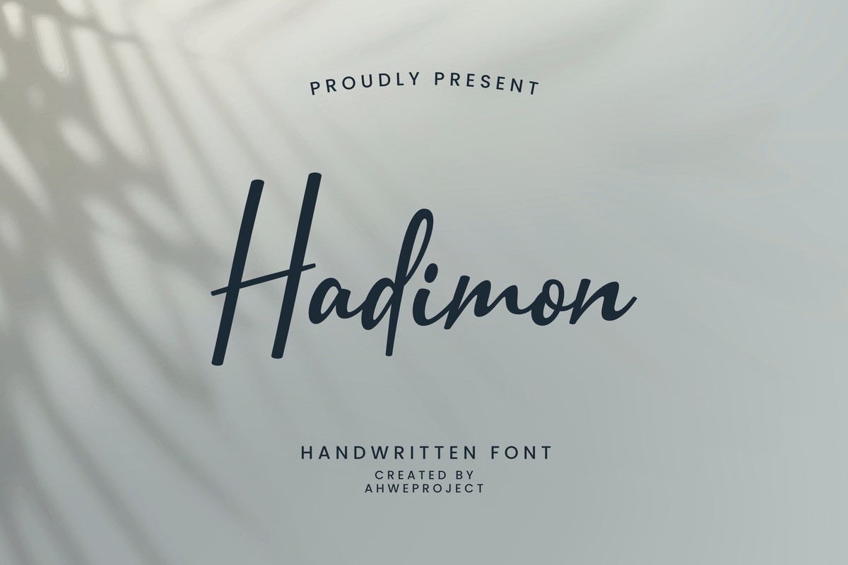 Font Hadimon