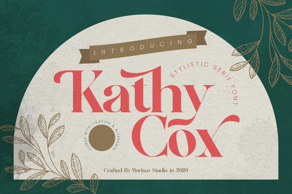 Font Kathy Cox