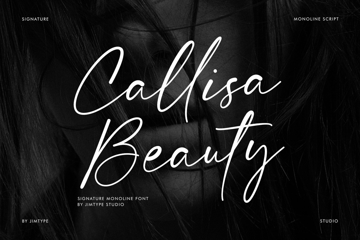 Font Callisa Beauty