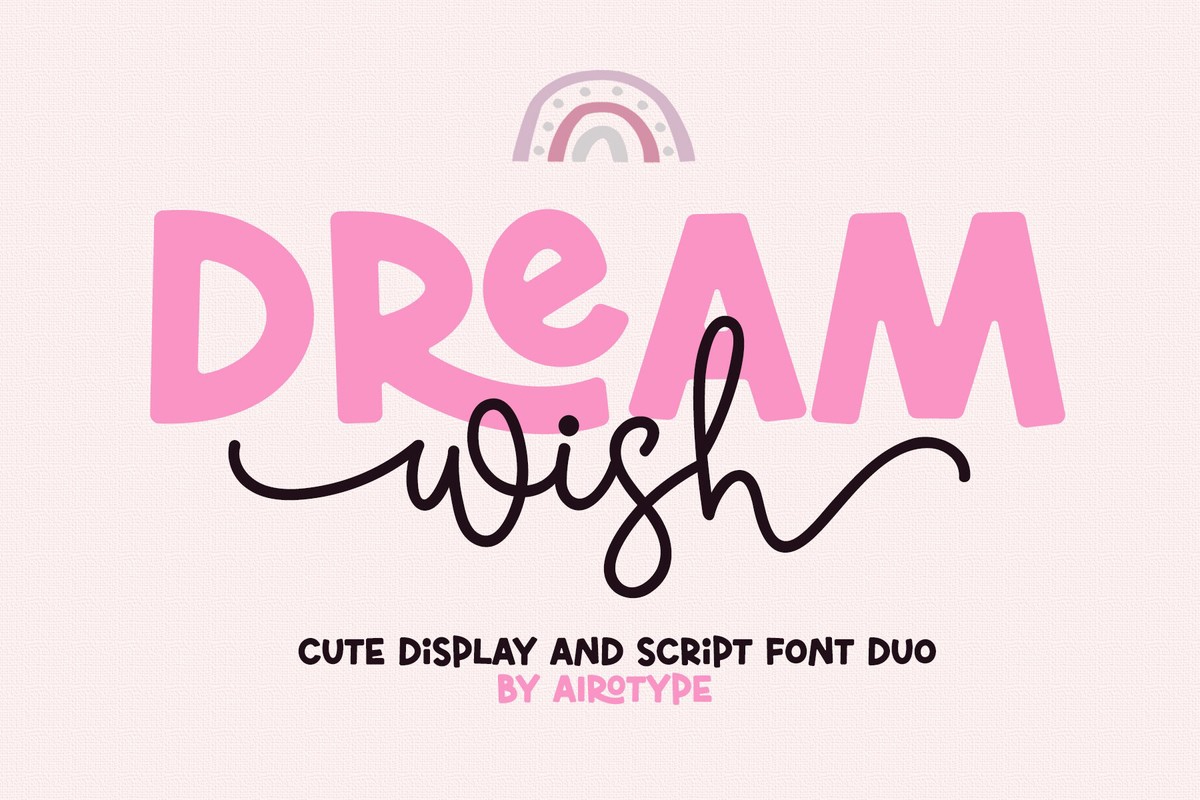 Font Dream Wish