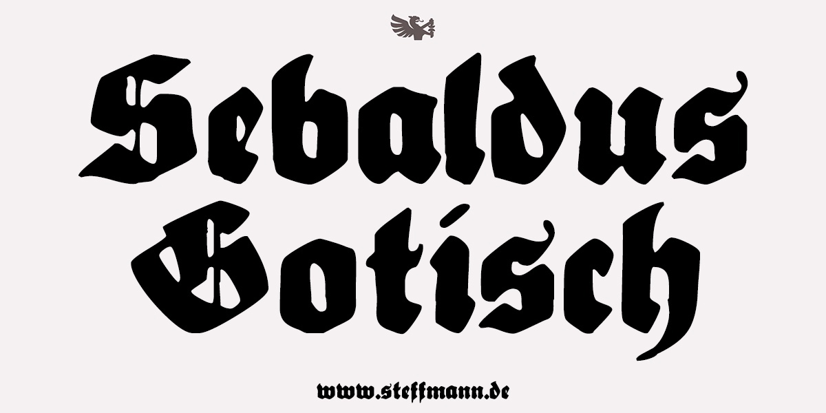 Font DS Sebaldus-Gotisc