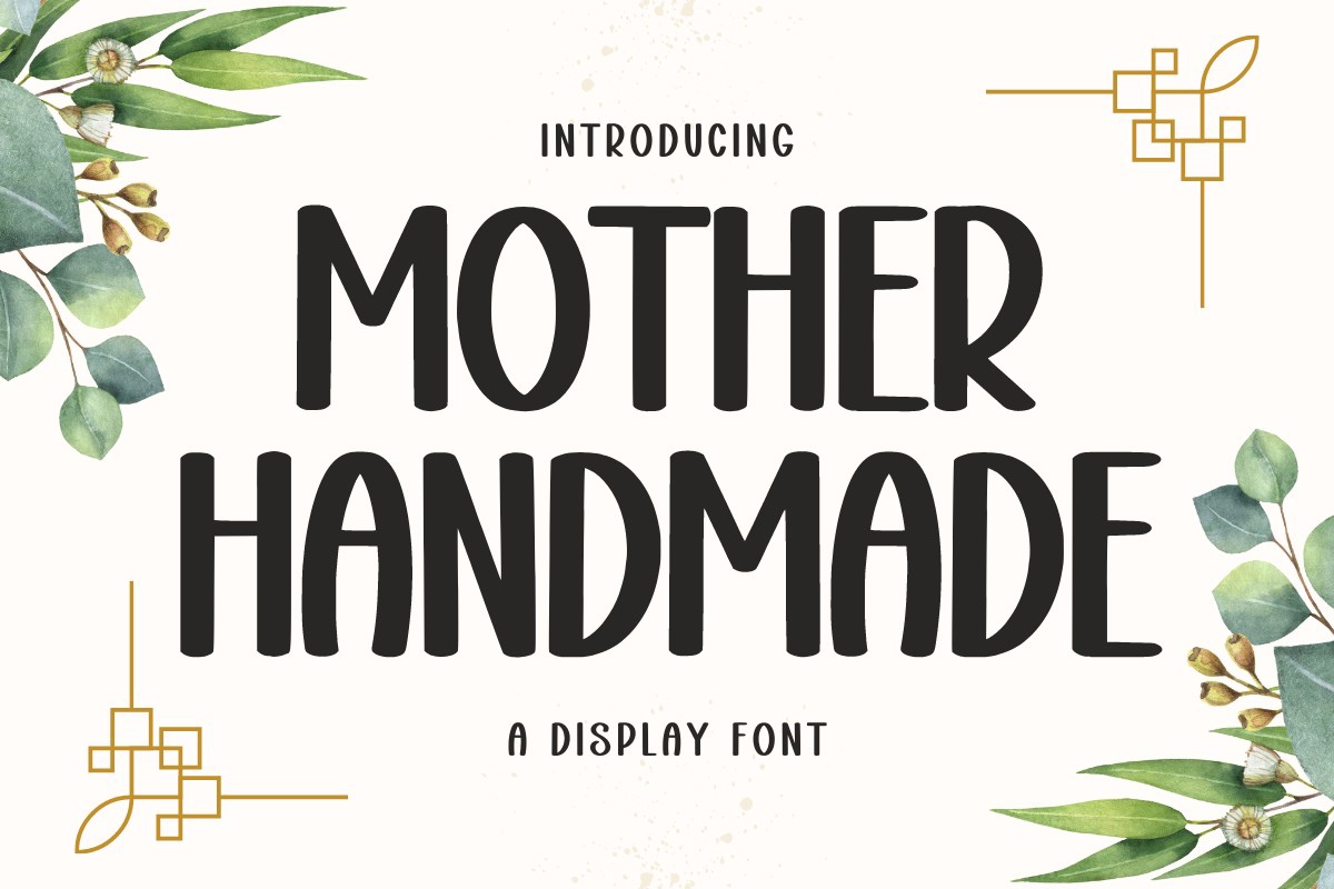 Font Mother Handmade