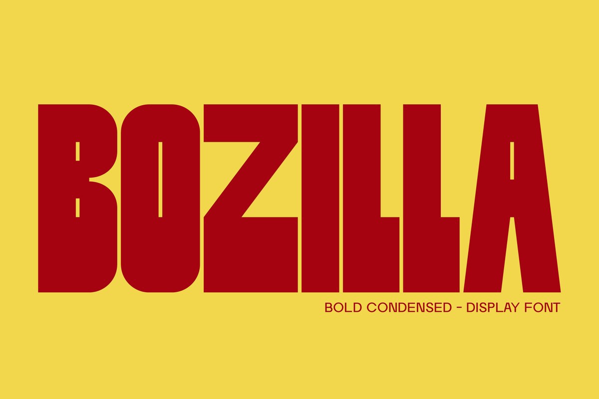Font Bozilla