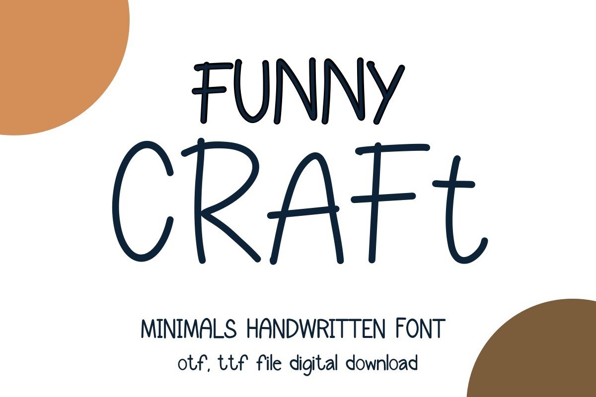 Font Funny Craft