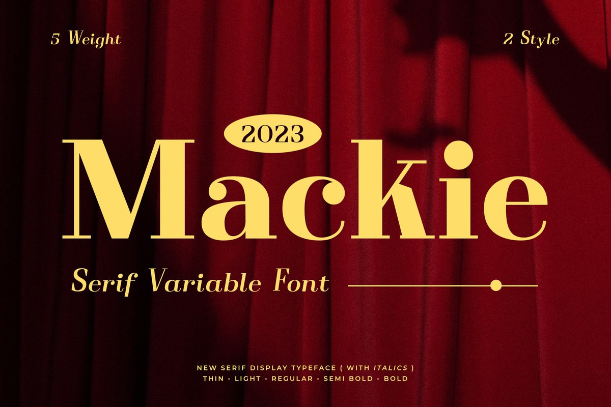 Font Mackie