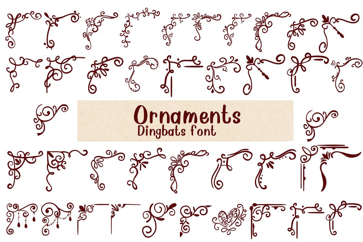 Font Ornaments