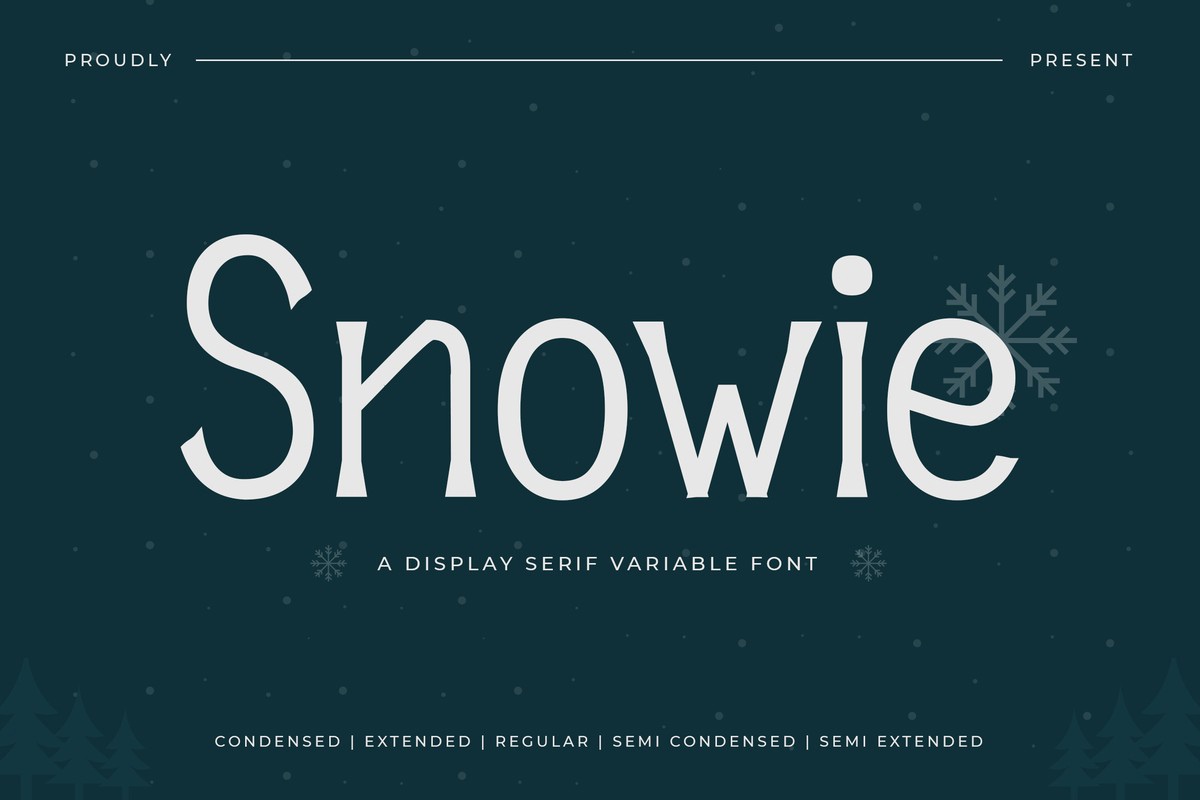 Font Snowie