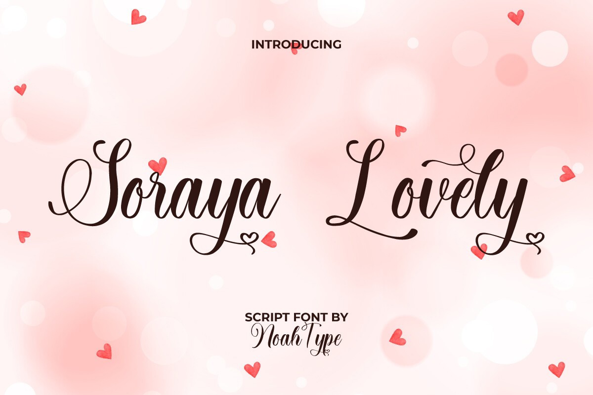 Font Soraya Lovely