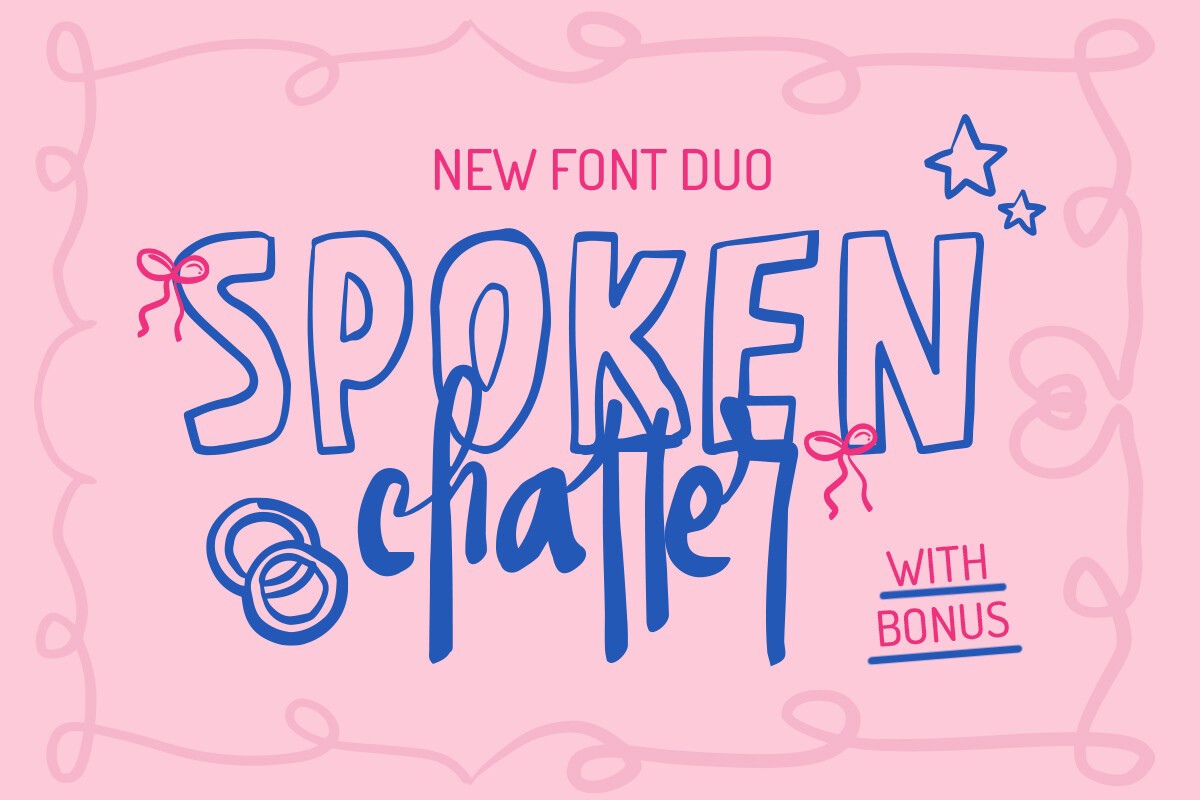 Font SL Spoken Chatter