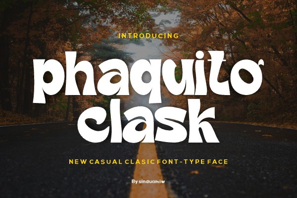 Font Phaquito Clask