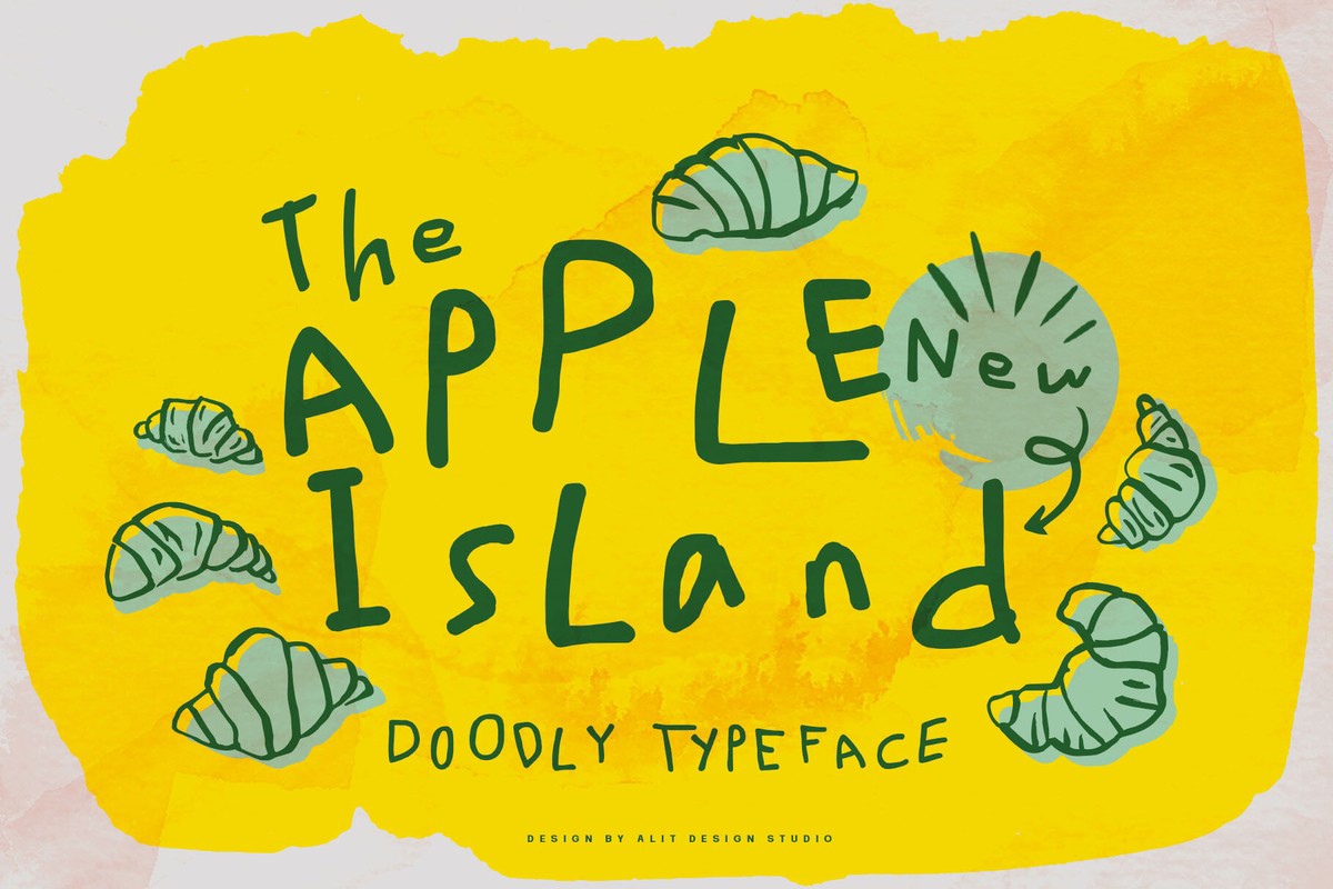 Font Apple New Island
