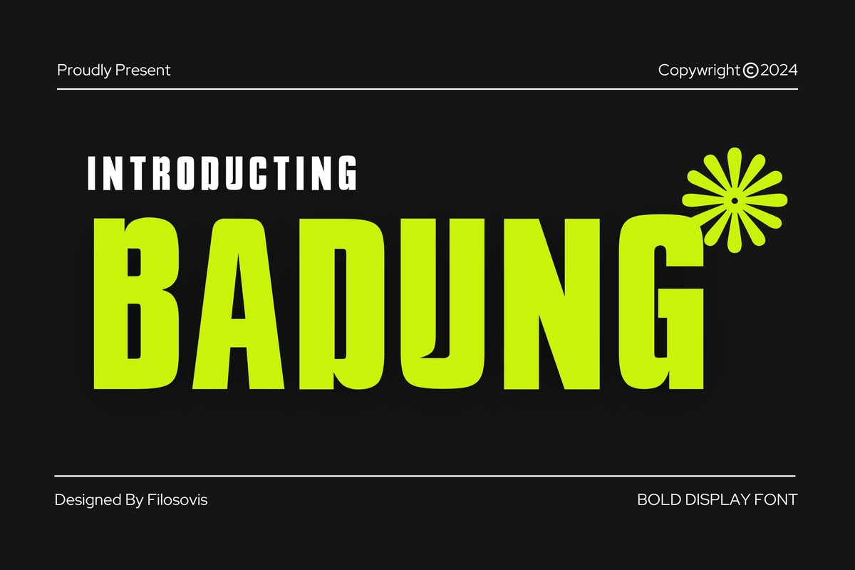 Font Badung