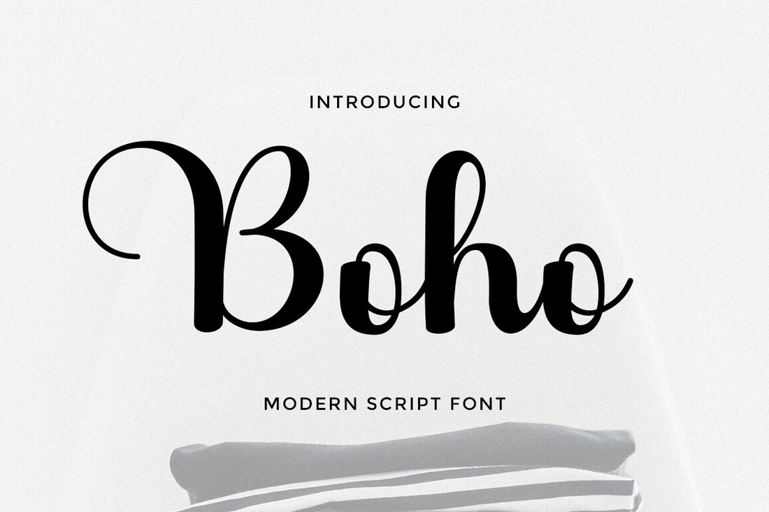 Font Boho Script