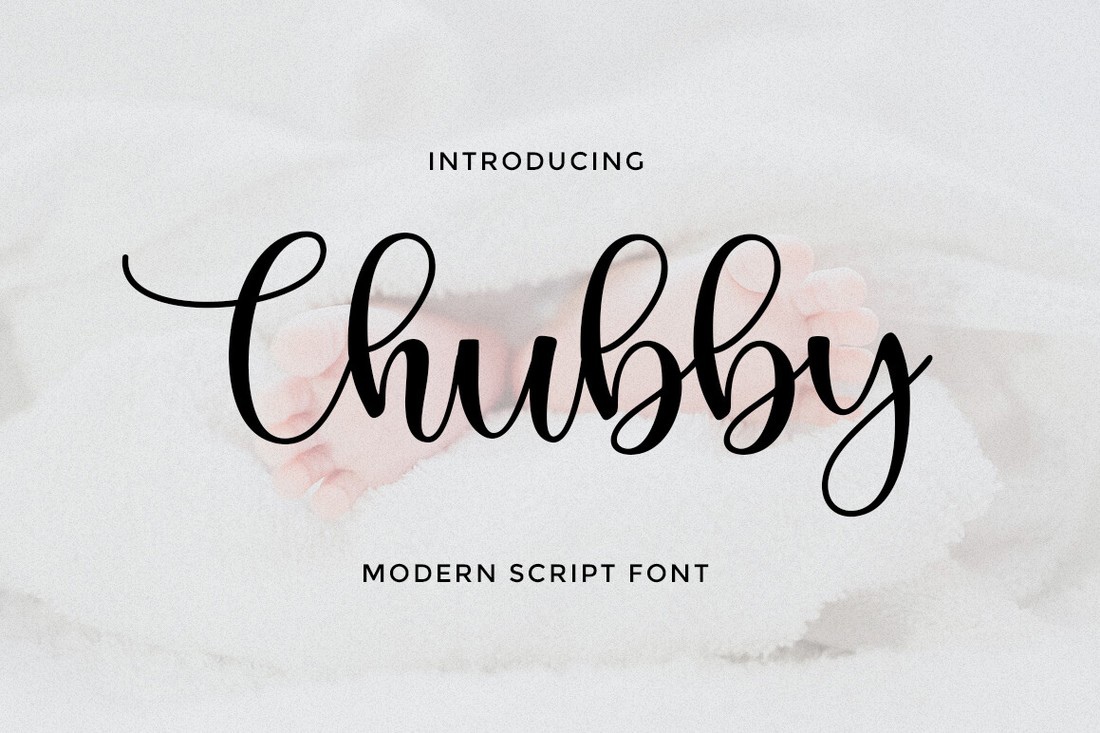 Font Chubby Script
