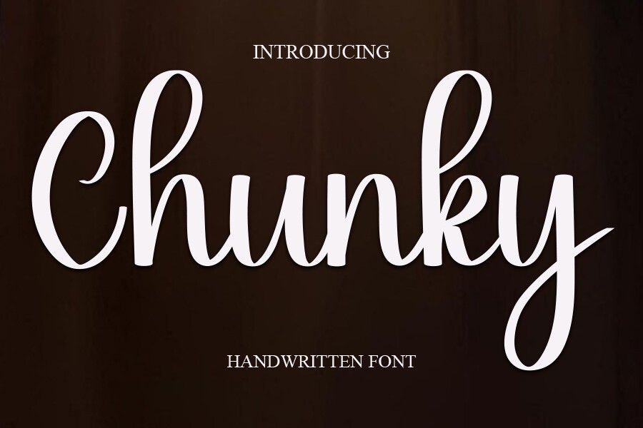 Font Chunky