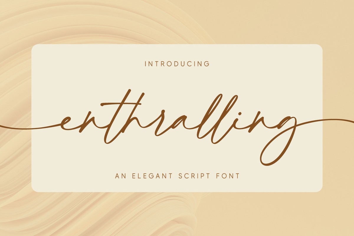 Font Enthralling
